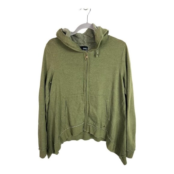 O’Neill green zip‎ up hoodie - Picture 1 of 9